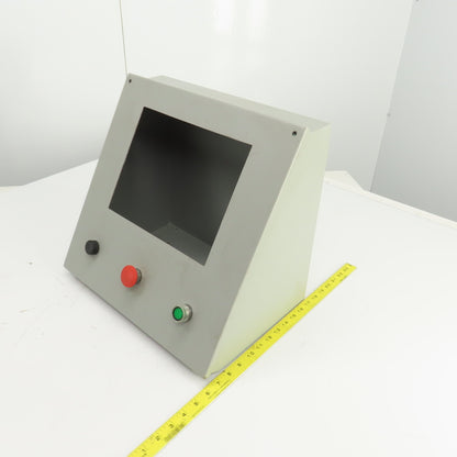 Weigmann WC16C16 16" x 16" Electrical Enclosure W/Sloped Top 10-1/4"x 8" Cutout