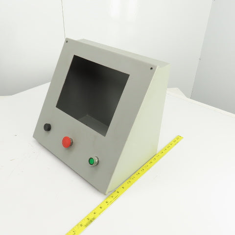Weigmann WC16C16 16" x 16" Electrical Enclosure W/Sloped Top 10-1/4"x 8" Cutout