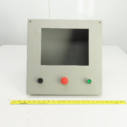 Weigmann WC16C16 16" x 16" Electrical Enclosure W/Sloped Top 10-1/4"x 8" Cutout