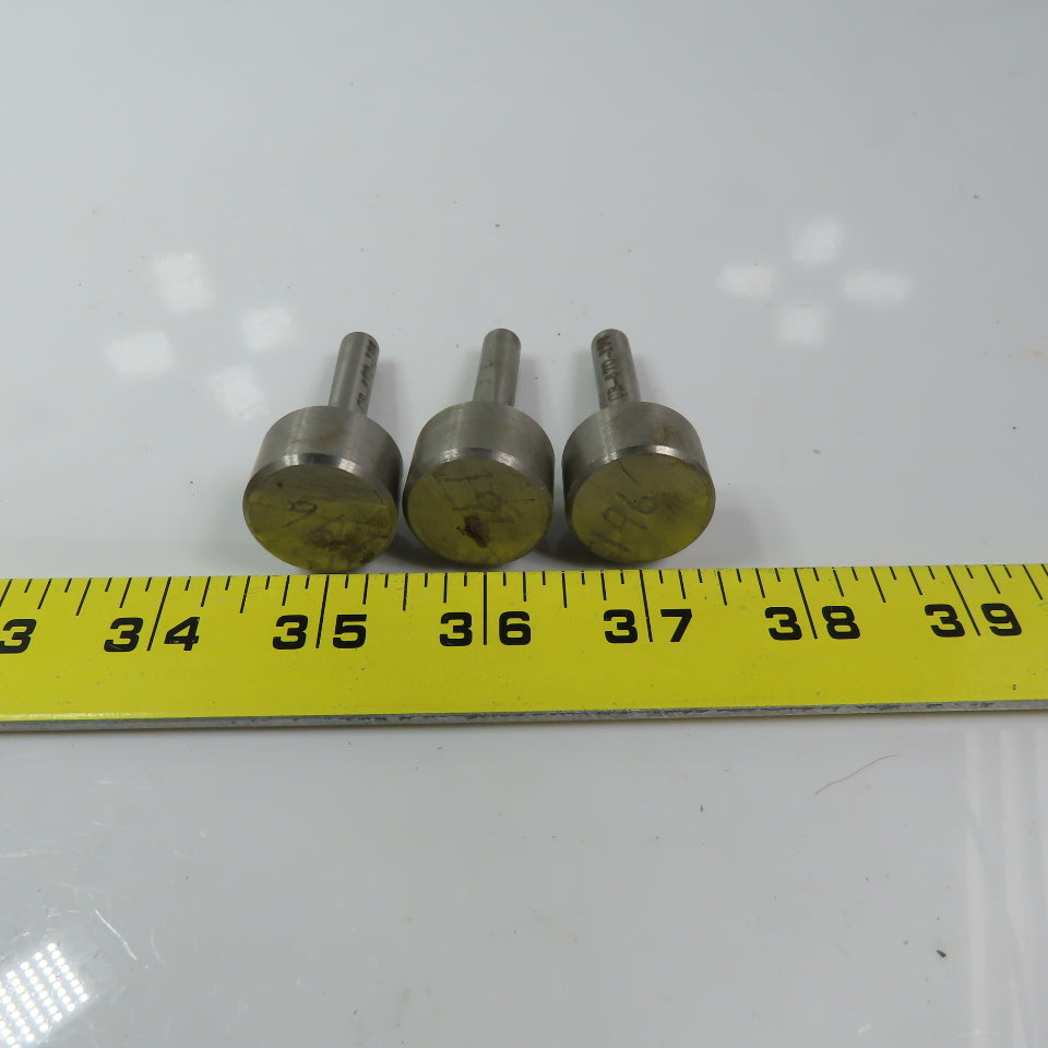 Carbon Steel Counter Bore Pilot 15/16" x 5/16" x 17/32" Depth Lot of 3