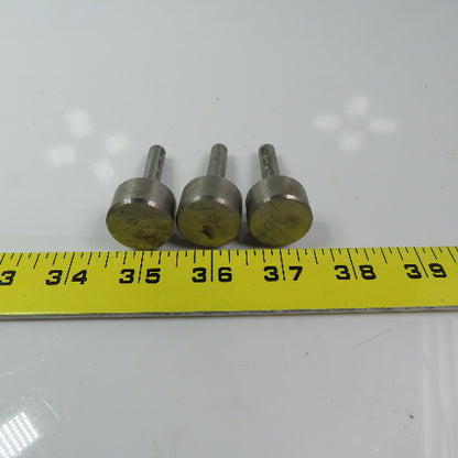 Carbon Steel Counter Bore Pilot 15/16" x 5/16" x 17/32" Depth Lot of 3