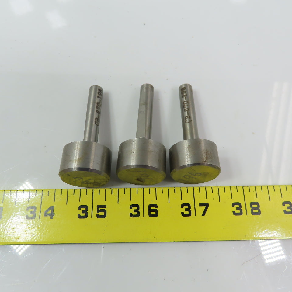 Carbon Steel Counter Bore Pilot 15/16" x 5/16" x 17/32" Depth Lot of 3