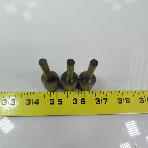 Carbon Steel Counter Bore Pilot 47/64" x 1/4" x 25/32" Depth Lot of 3