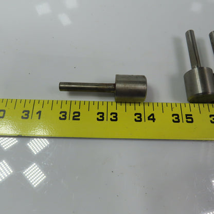 Carbon Steel Counter Bore Pilot 47/64" x 1/4" x 25/32" Depth Lot of 3
