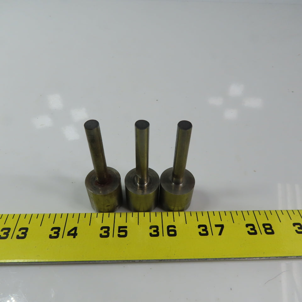 Carbon Steel Counter Bore Pilot 47/64" x 1/4" x 25/32" Depth Lot of 3