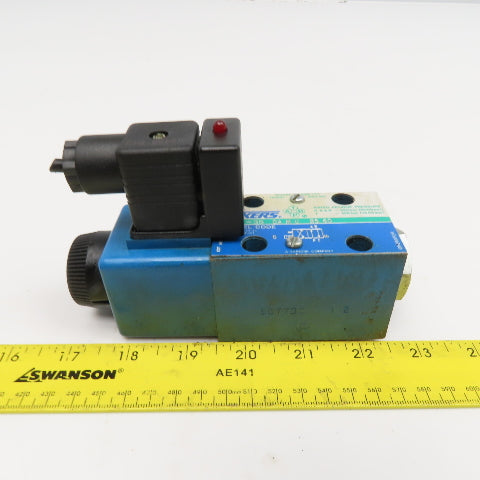 Vickers DG4V-3S 0A-M-U-B5-60 4/2 Way Spring Offset Single Solenoid Valve 120V