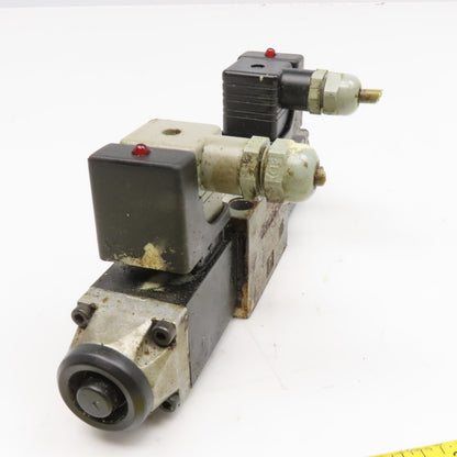 Rexroth 4WE6D51/0FAG24 4/2 Way Detent Double Solenoid Valve 24VDC Coil