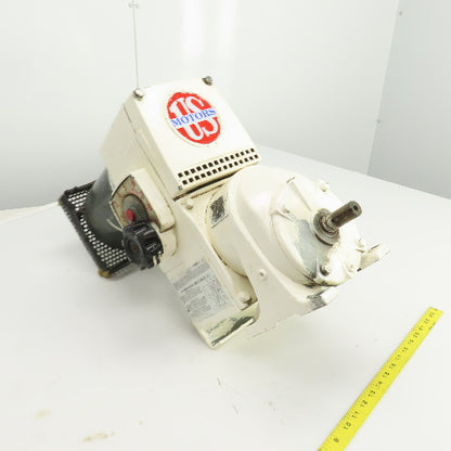 US Motors E188A 1-1/2HPAdjustable Speed Helical Gear Reducer 208-230/460V 5.1A