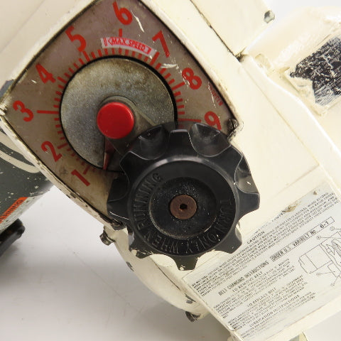 US Motors E188A 1-1/2HPAdjustable Speed Helical Gear Reducer 208-230/460V 5.1A