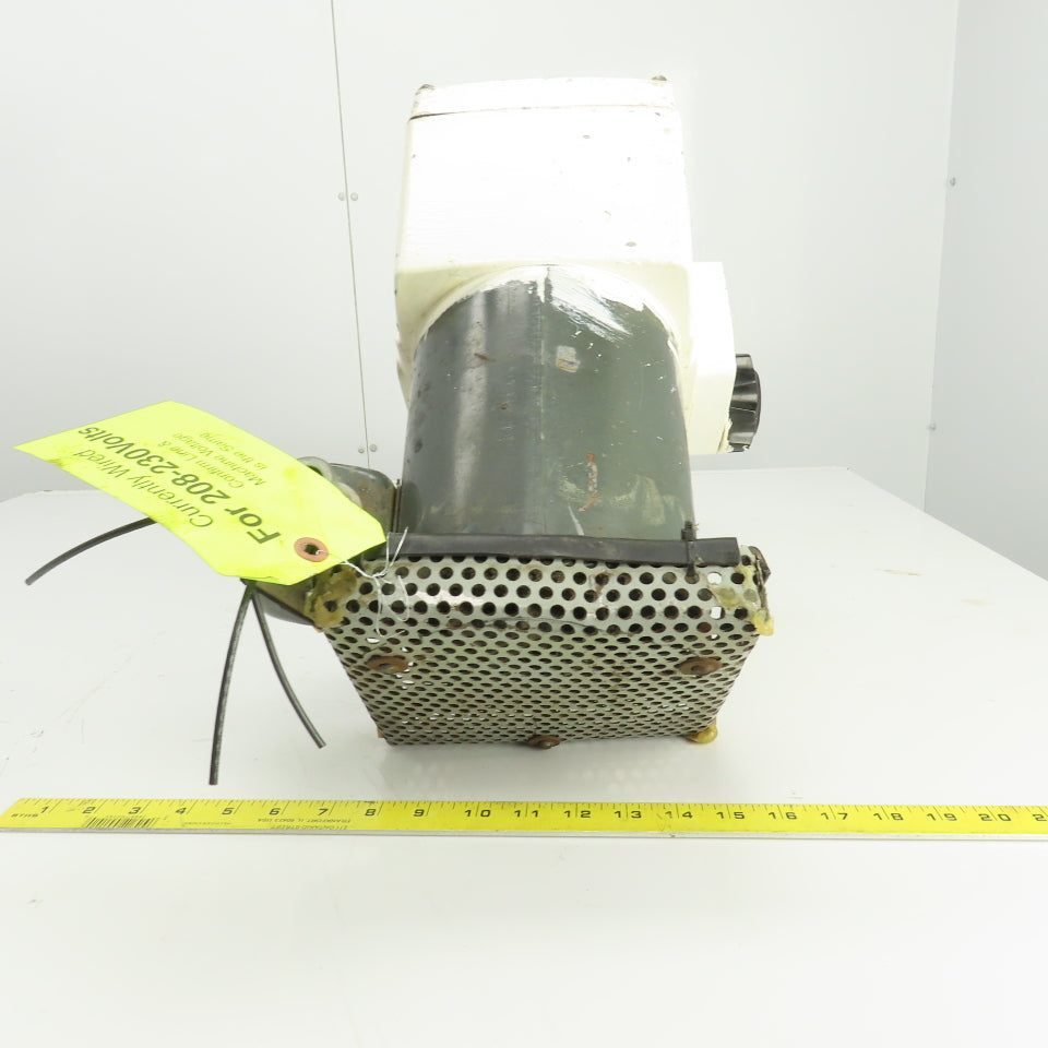 US Motors E188A 1-1/2HPAdjustable Speed Helical Gear Reducer 208-230/460V 5.1A