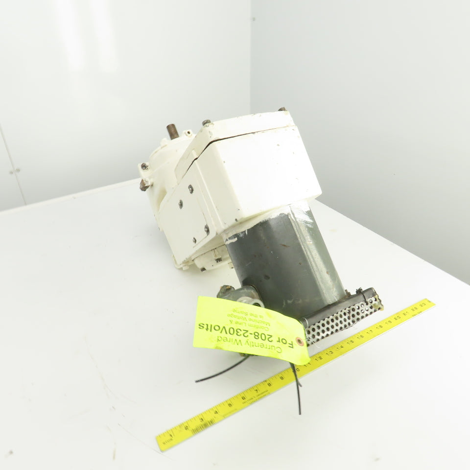 US Motors E188A 1-1/2HPAdjustable Speed Helical Gear Reducer 208-230/460V 5.1A