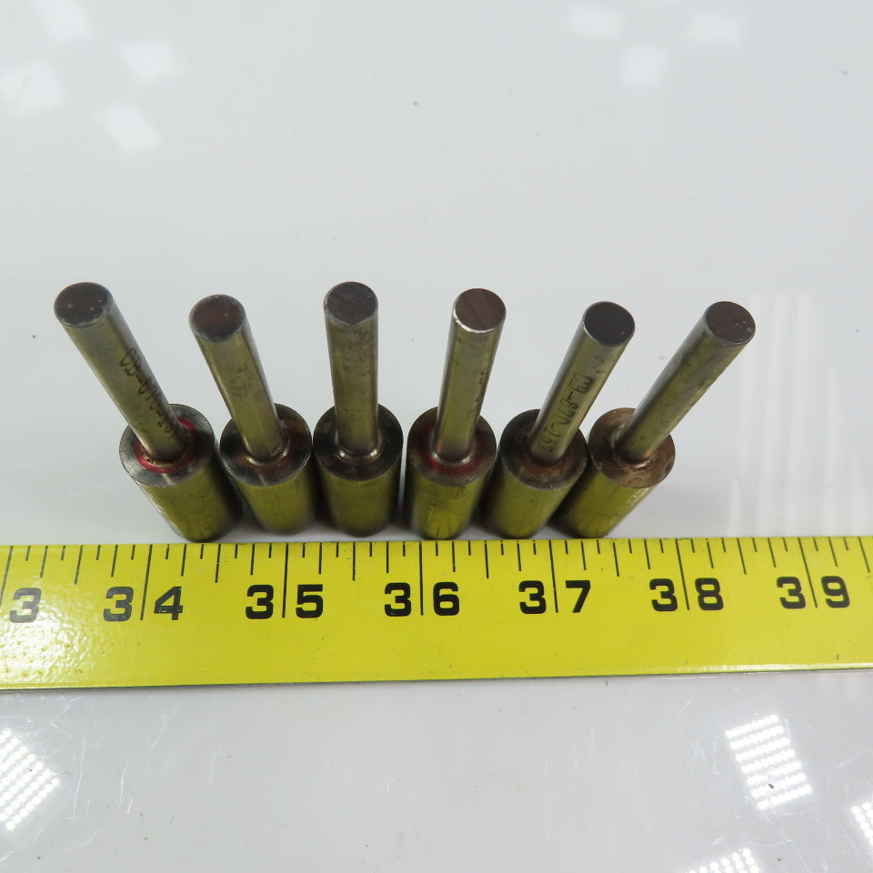 Carbon Steel Counter Bore Pilot 37/64" x 1/4" x 1-1/4" Depth Lot of 6