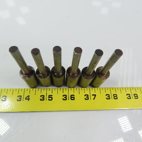 Carbon Steel Counter Bore Pilot 37/64" x 1/4" x 1-1/4" Depth Lot of 6