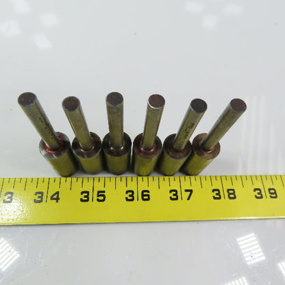 Carbon Steel Counter Bore Pilot 37/64" x 1/4" x 1-1/4" Depth Lot of 6
