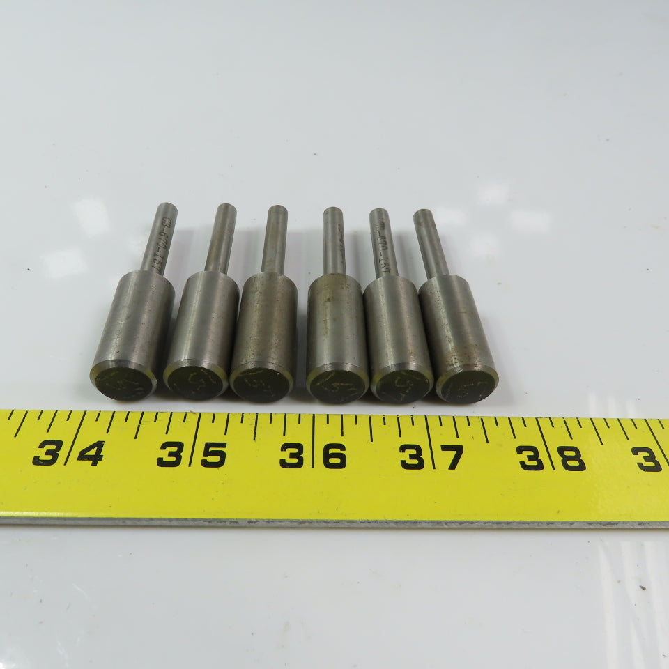 Carbon Steel Counter Bore Pilot 37/64" x 1/4" x 1-1/4" Depth Lot of 6