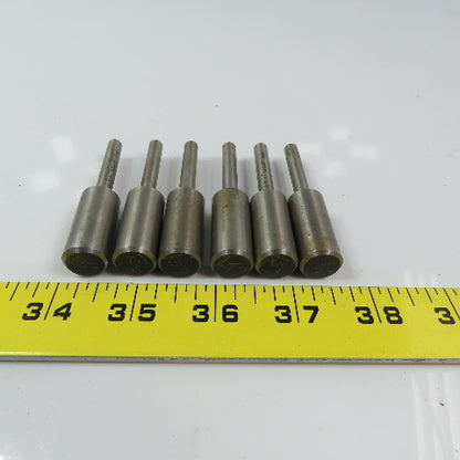 Carbon Steel Counter Bore Pilot 37/64" x 1/4" x 1-1/4" Depth Lot of 6