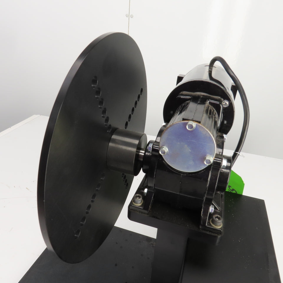 Foot Pedal Operated Variable Speed Rotary Positioner 250RPM 110V 1PH 1/8HP 0.91A