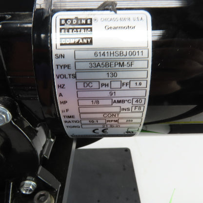 Foot Pedal Operated Variable Speed Rotary Positioner 250RPM 110V 1PH 1/8HP 0.91A