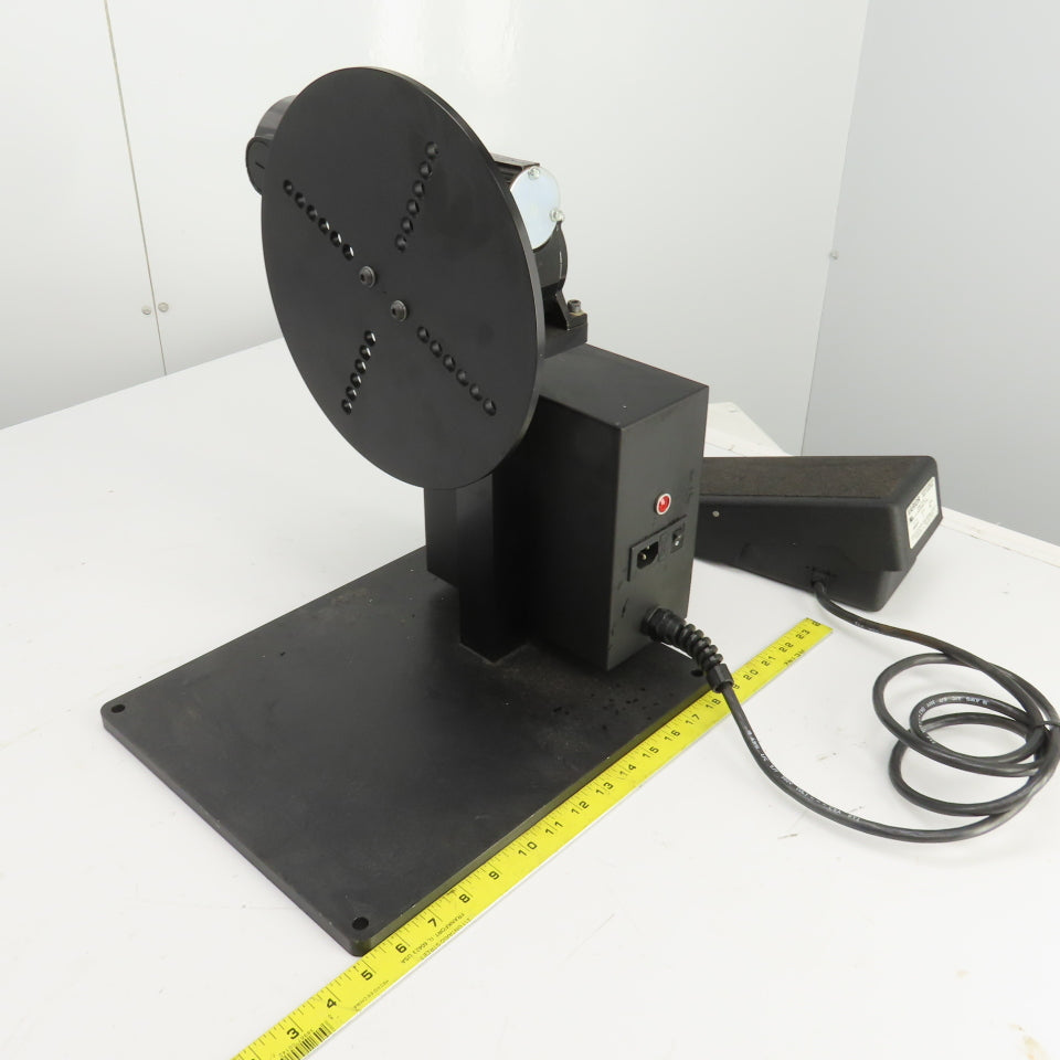 Foot Pedal Operated Variable Speed Rotary Positioner 250RPM 110V 1PH 1/8HP 0.91A
