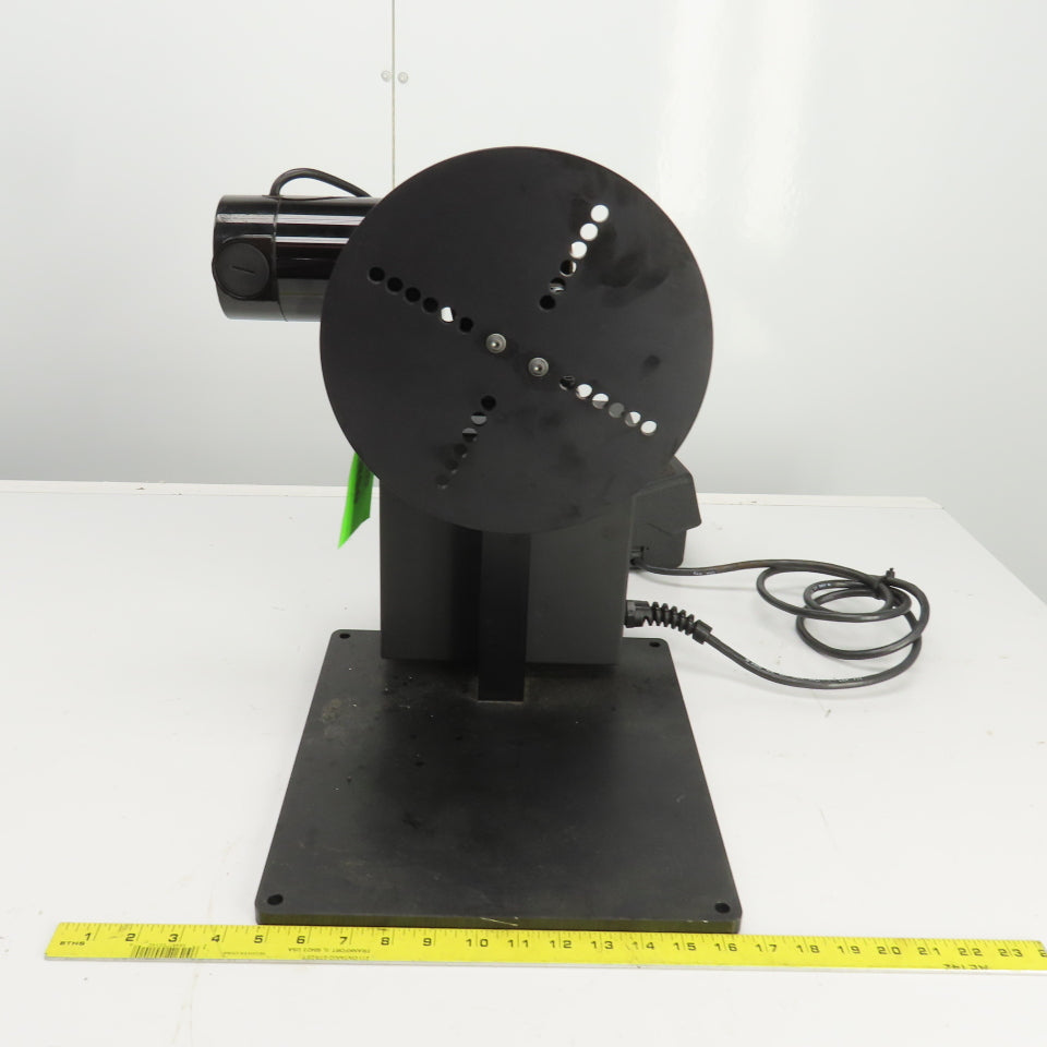 Foot Pedal Operated Variable Speed Rotary Positioner 250RPM 110V 1PH 1/8HP 0.91A