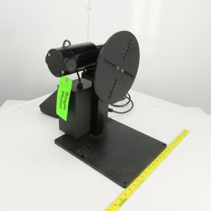 Foot Pedal Operated Variable Speed Rotary Positioner 250RPM 110V 1PH 1/8HP 0.91A
