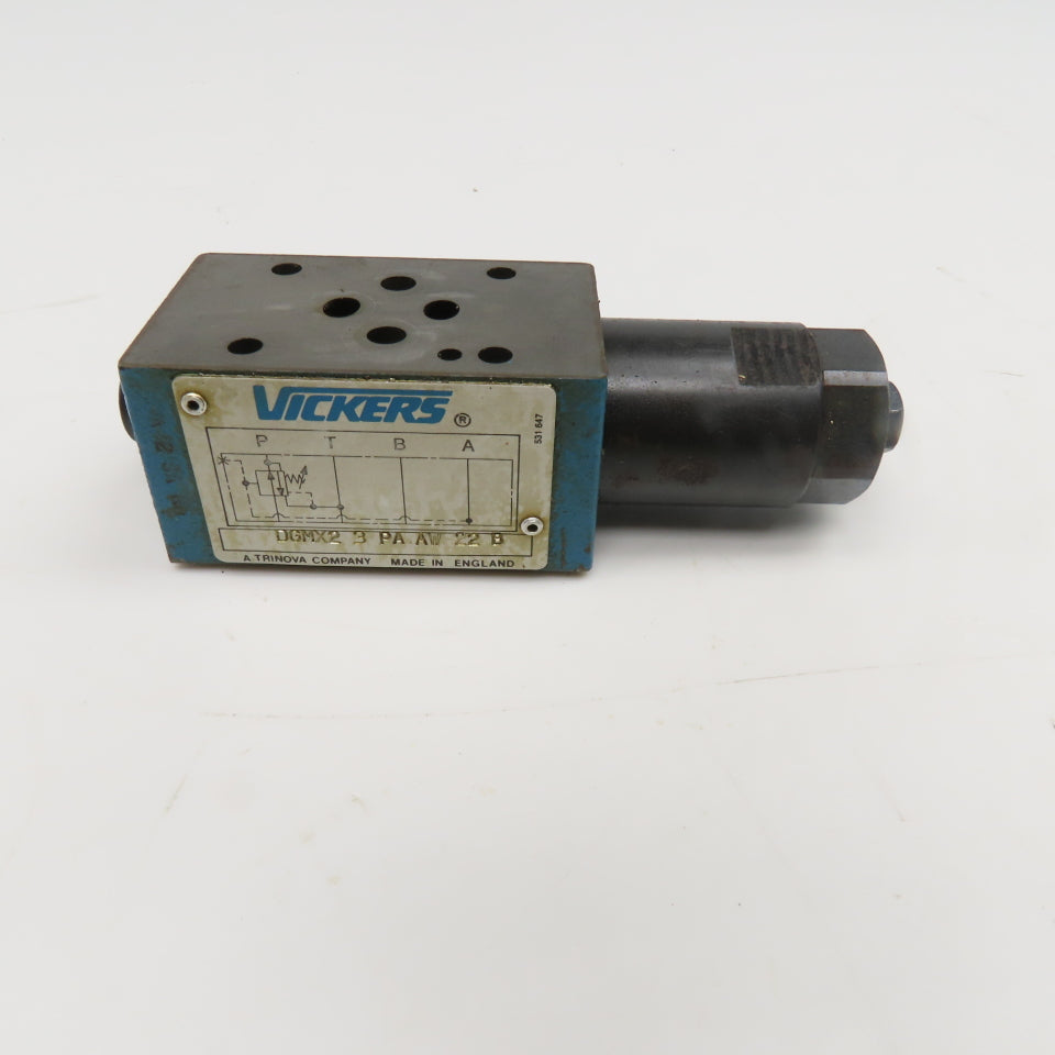 Vickers DGMX2 3 PA AW 22B Reversible Pressure Reducing Valve 45000PSI