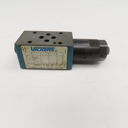 Vickers DGMX2 3 PA AW 22B Reversible Pressure Reducing Valve 45000PSI