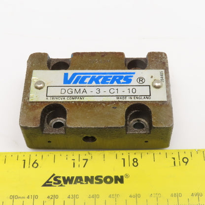 Vickers DGMA-3-C1-10 D03 4 Port Valve Connection Plate