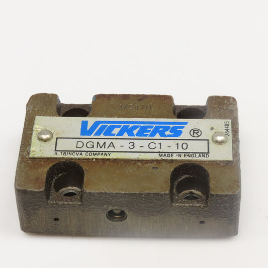 Vickers DGMA-3-C1-10 D03 4 Port Valve Connection Plate