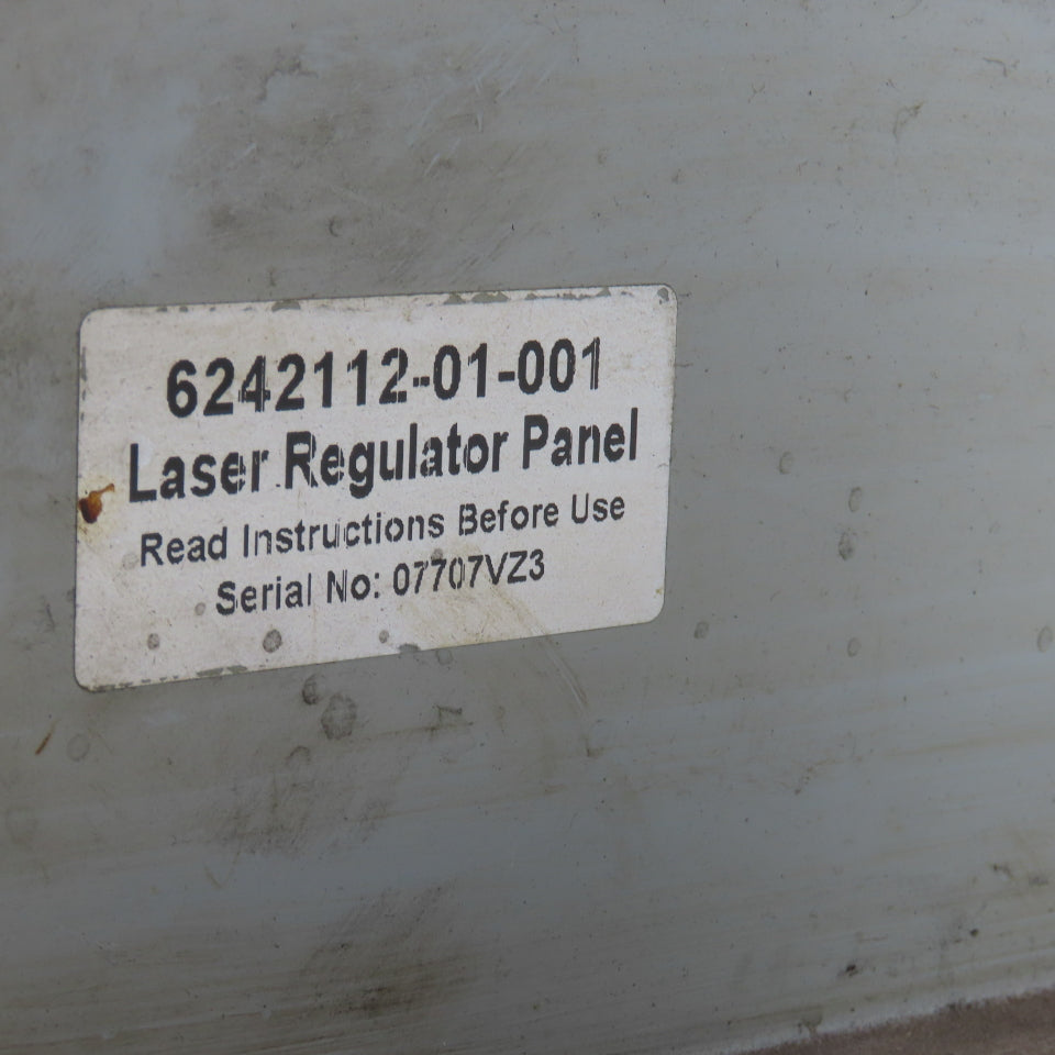 Concoa 6242112-01-001 3 Regulator Laser Gas Supply Panel 0-200PSI