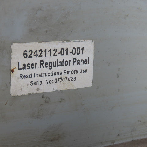 Concoa 6242112-01-001 3 Regulator Laser Gas Supply Panel 0-200PSI