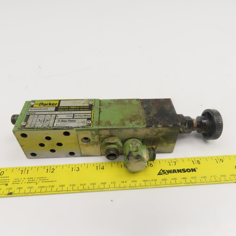 Parker PRM-2-M-0-11 Pressure Reducing Sandwich Valve 315Bar
