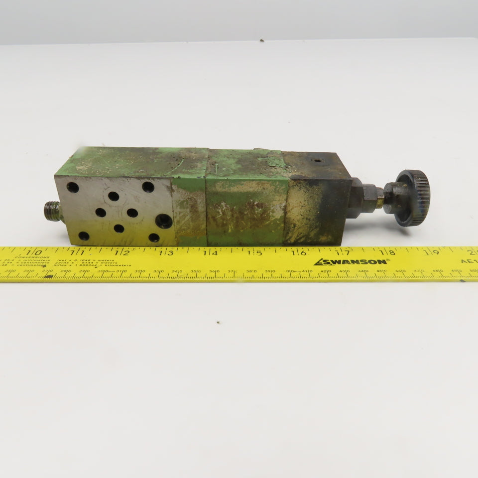Parker PRM-2-M-0-11 Pressure Reducing Sandwich Valve 315Bar