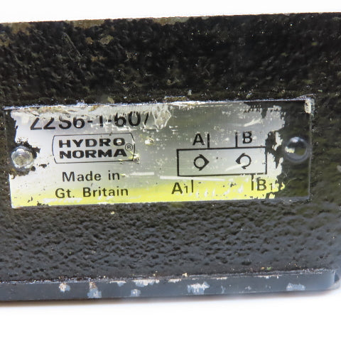 Hydro Norma Z2S6-1-60 D03 Hydraulic Piloted Check Sandwich Valve