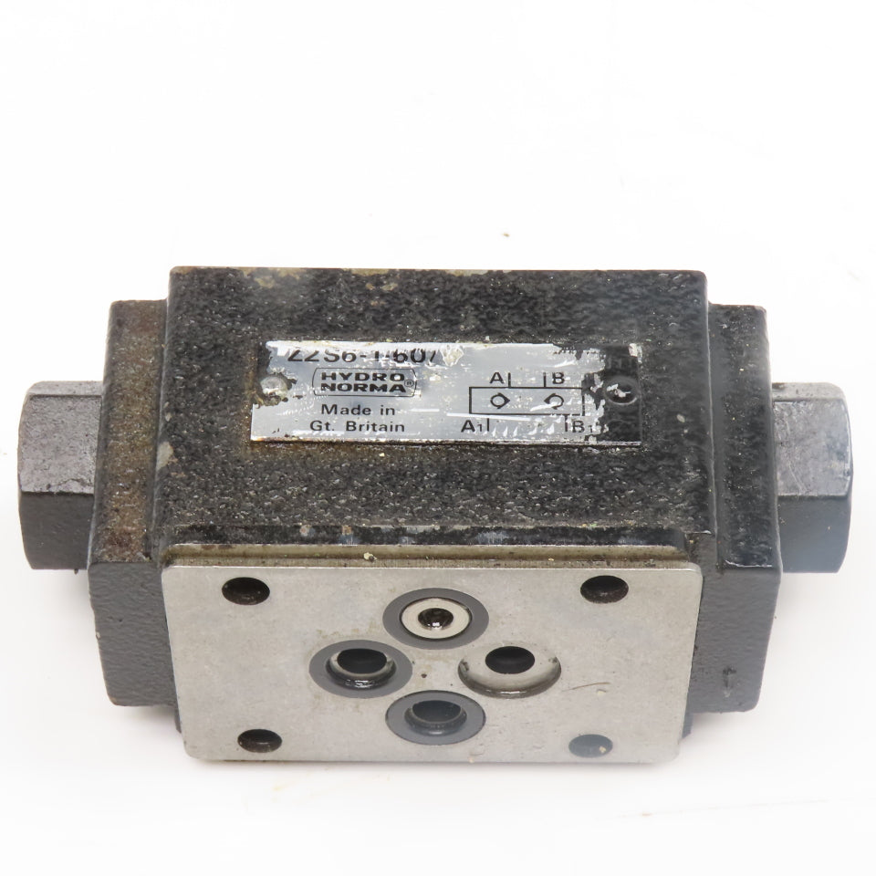 Hydro Norma Z2S6-1-60 D03 Hydraulic Piloted Check Sandwich Valve
