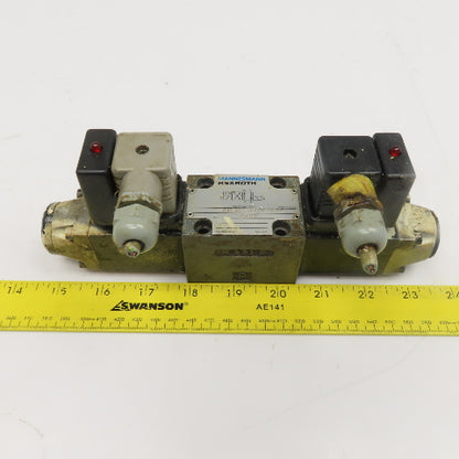 Rexroth 4WE6D5170FAG24 4/2 Way Hydraulic Solenoid Valve Detent 24VDC