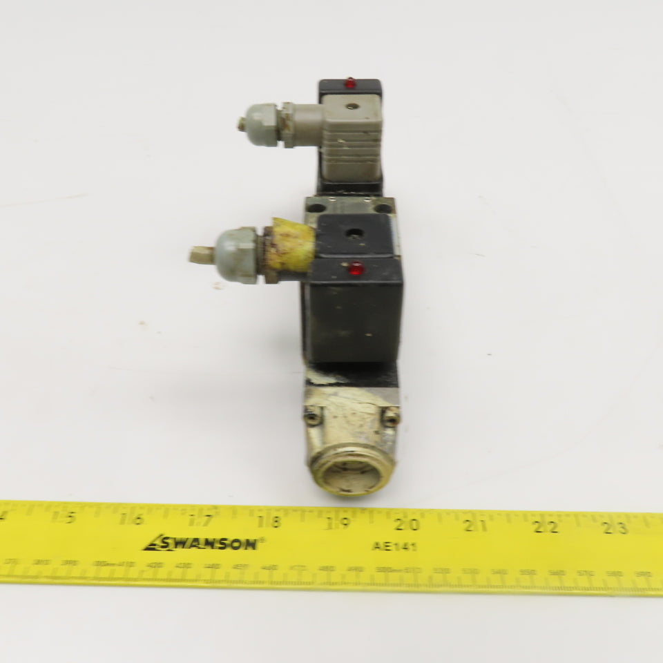 Rexroth 4WE6D5170FAG24 4/2 Way Hydraulic Solenoid Valve Detent 24VDC