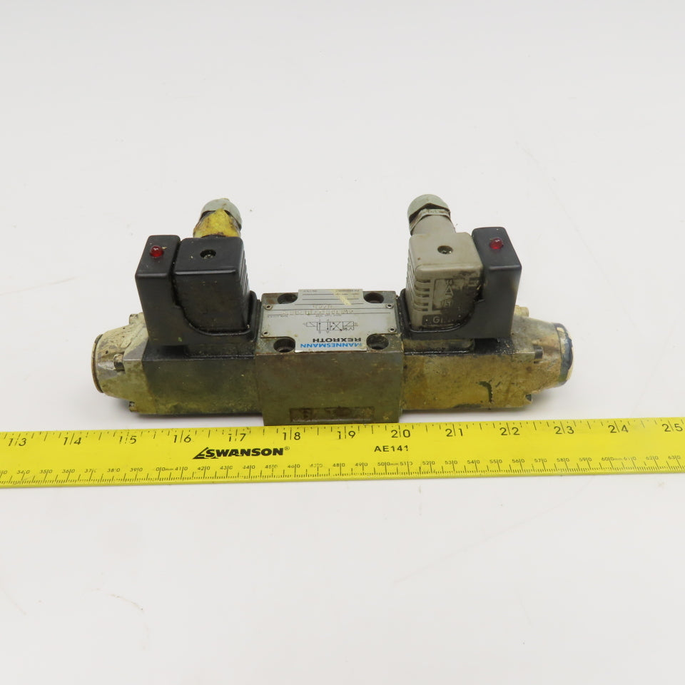 Rexroth 4WE6D5170FAG24 4/2 Way Hydraulic Solenoid Valve Detent 24VDC
