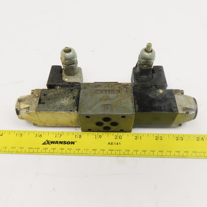 Rexroth 4WE6D5170FAG24 4/2 Way Hydraulic Solenoid Valve Detent 24VDC