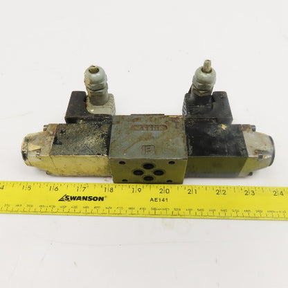 Rexroth 4WE6D5170FAG24 4/2 Way Hydraulic Solenoid Valve Detent 24VDC