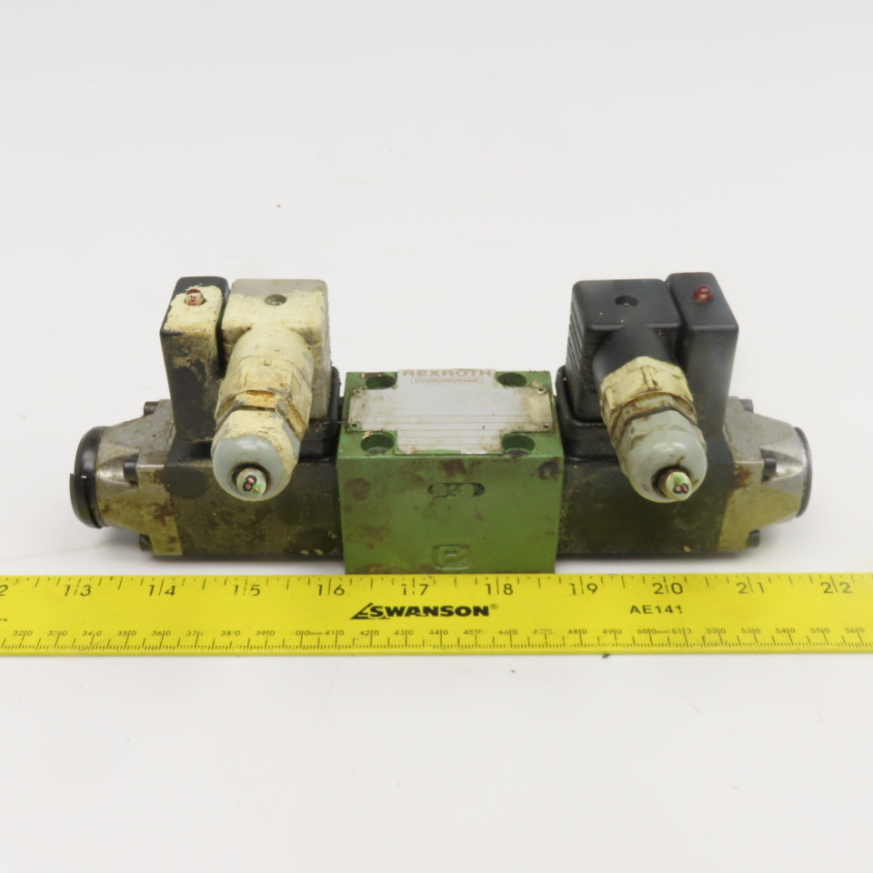Rexroth 4 WE 6 W51/AG24NZ4 4/3 Way Spring Centered Double Solenoid 24VDC