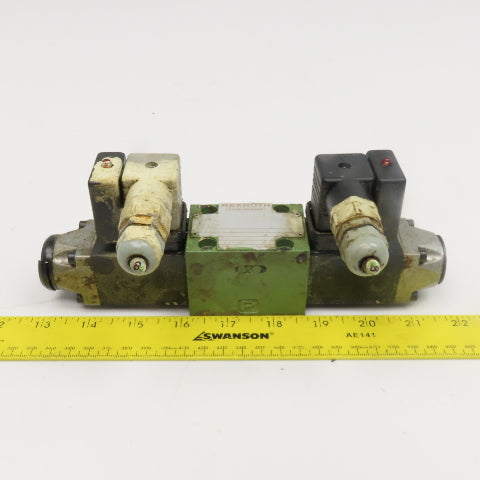 Rexroth 4 WE 6 W51/AG24NZ4 4/3 Way Spring Centered Double Solenoid 24VDC