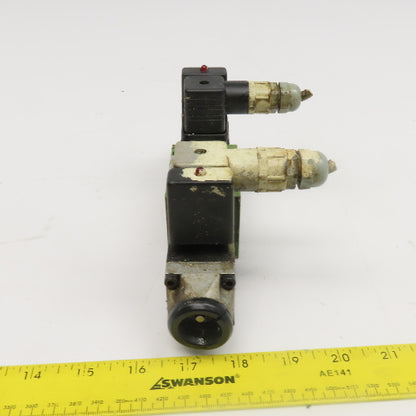 Rexroth 4 WE 6 W51/AG24NZ4 4/3 Way Spring Centered Double Solenoid 24VDC