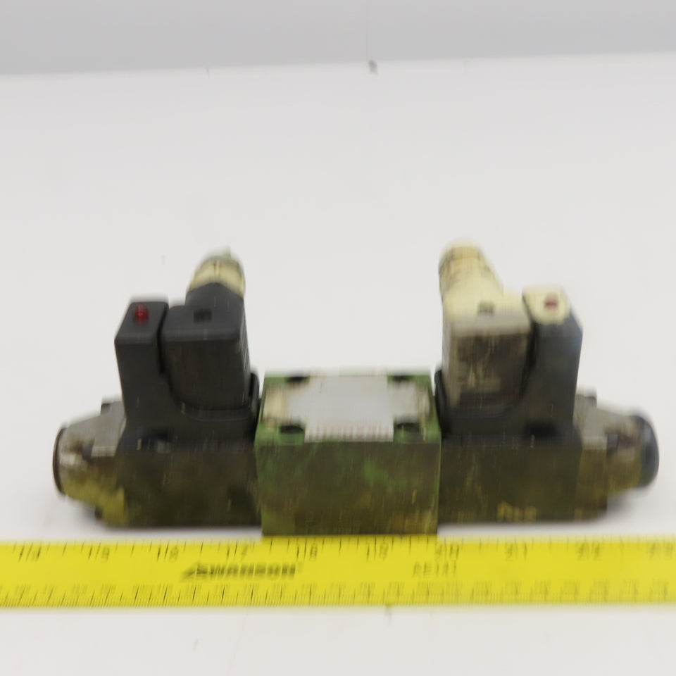 Rexroth 4 WE 6 W51/AG24NZ4 4/3 Way Spring Centered Double Solenoid 24VDC