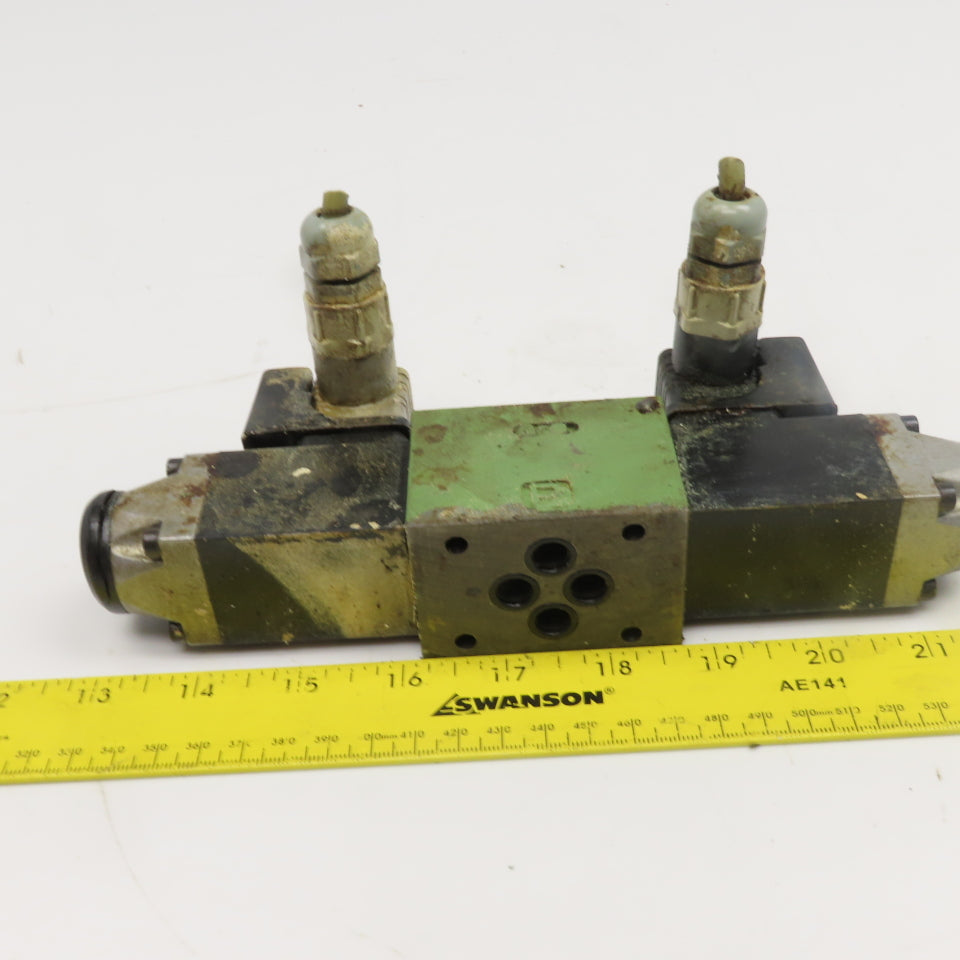 Rexroth 4 WE 6 W51/AG24NZ4 4/3 Way Spring Centered Double Solenoid 24VDC