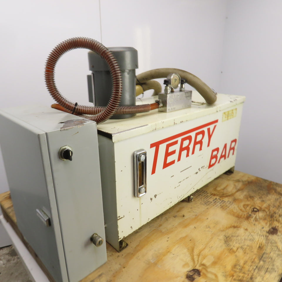 Terry Bar 1HP 35 Gallon Oil Power Unit W/Forward-Reverse 208-230/460V 30-60 PSI
