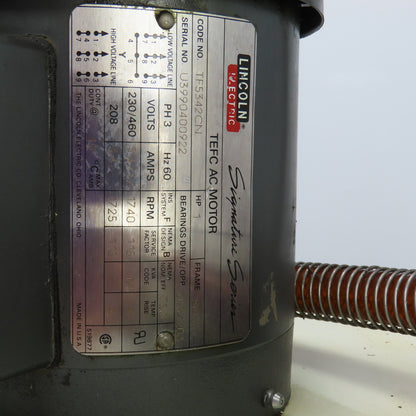 Terry Bar 1HP 35 Gallon Oil Power Unit W/Forward-Reverse 208-230/460V 30-60 PSI