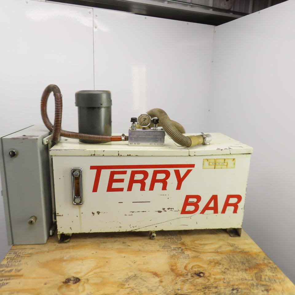 Terry Bar 1HP 35 Gallon Oil Power Unit W/Forward-Reverse 208-230/460V 30-60 PSI