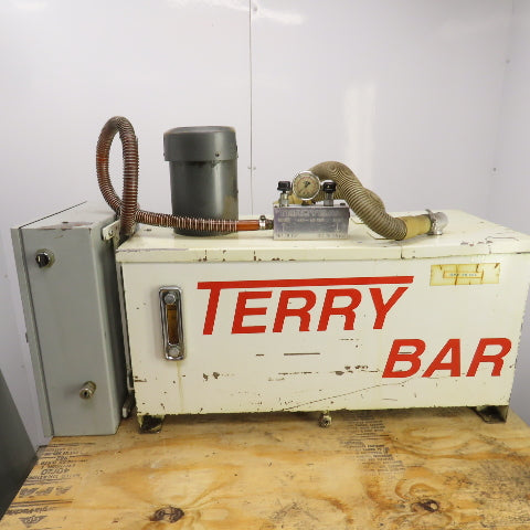 Terry Bar 1HP 35 Gallon Oil Power Unit W/Forward-Reverse 208-230/460V 30-60 PSI