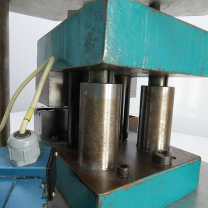 Pneumatic Cylinder Actuated Punch Press Die Set /Shoe 8" FB x 6" W 5-1/4" Throat